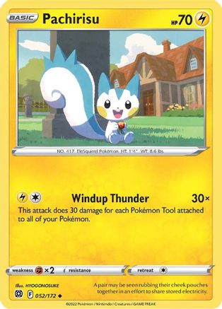Pachirisu - SWSH09: Brilliant Stars #052