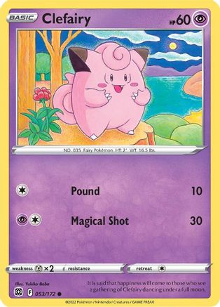 Clefairy - SWSH09: Brilliant Stars #053