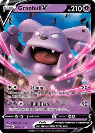Granbull V - SWSH09: Brilliant Stars #057