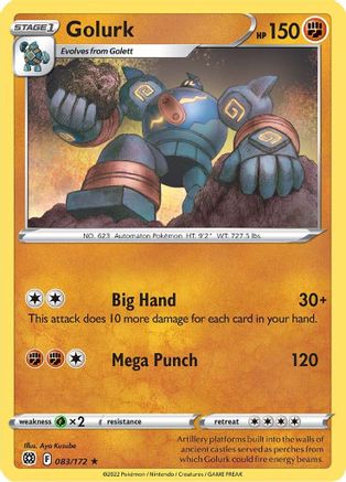 Golurk - SWSH09: Brilliant Stars #083