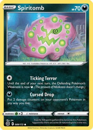 Spiritomb - SWSH09: Brilliant Stars #089