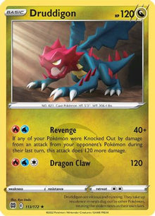 Druddigon - SWSH09: Brilliant Stars #113