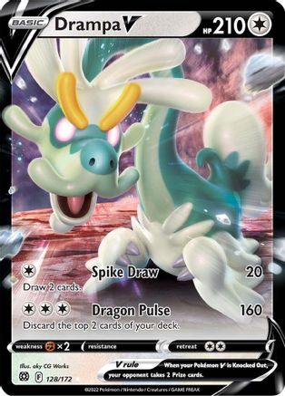 Drampa V - SWSH09: Brilliant Stars #128