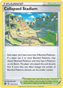 Collapsed Stadium - SWSH09: Brilliant Stars #137