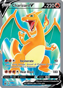 Charizard V (Full Art) - SWSH09: Brilliant Stars #153