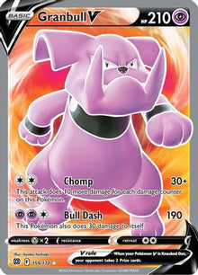 Granbull V (Full Art) - SWSH09: Brilliant Stars #159