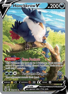 Honchkrow V (Alternate Full Art) - SWSH09: Brilliant Stars #162
