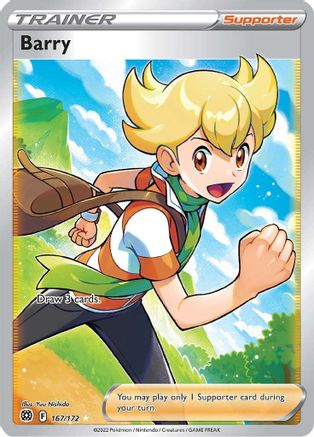 Barry (Full Art) - SWSH09: Brilliant Stars #167