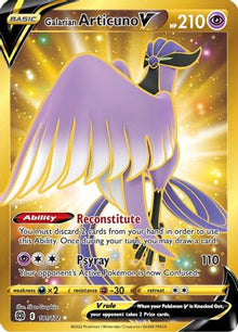 Galarian Articuno V (Secret) - SWSH09: Brilliant Stars #181
