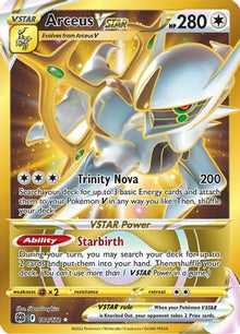 Arceus VSTAR (Secret) (184) - SWSH09: Brilliant Stars #184
