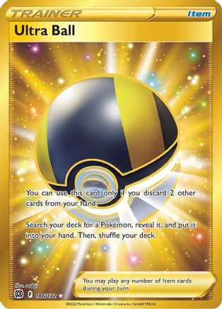 Ultra Ball (Secret) - SWSH09: Brilliant Stars #186