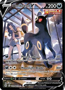Umbreon V - SWSH09: Brilliant Stars Trainer Gallery #TG22
