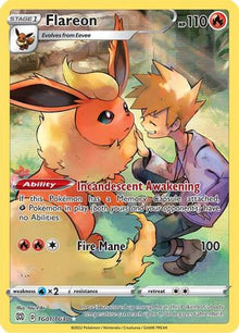 Flareon - SWSH09: Brilliant Stars Trainer Gallery #TG01