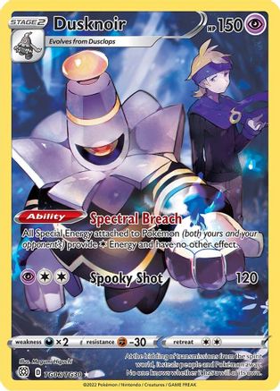 Dusknoir - SWSH09: Brilliant Stars Trainer Gallery #TG06