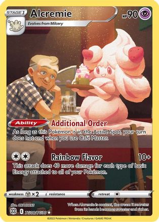 Alcremie - SWSH09: Brilliant Stars Trainer Gallery #TG08