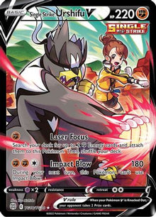 Single Strike Urshifu V - SWSH09: Brilliant Stars Trainer Gallery #TG18