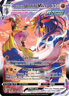 Rapid Strike Urshifu VMAX - SWSH09: Brilliant Stars Trainer Gallery #TG21