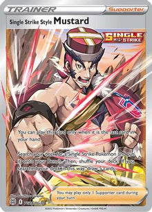 Single Strike Style Mustard - SWSH09: Brilliant Stars Trainer Gallery #TG28