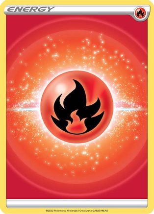 Fire Energy (2022 Unnumbered) - SWSH09: Brilliant Stars #