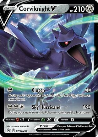 Corviknight V - SWSH200 - SWSH: Sword & Shield Promo Cards #SWSH200