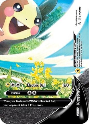 Morpeko V-Union - SWSH218 - SWSH: Sword & Shield Promo Cards #SWSH218