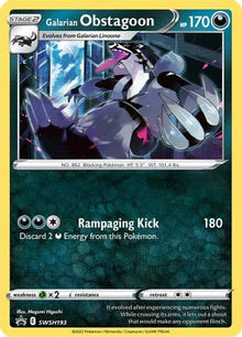 Galarian Obstagoon - SWSH193 - SWSH: Sword & Shield Promo Cards #SWSH193