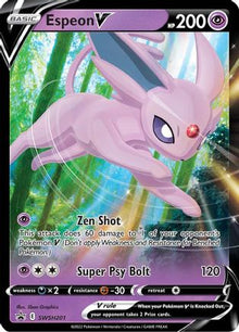 Espeon V - SWSH201 - SWSH: Sword & Shield Promo Cards #SWSH201
