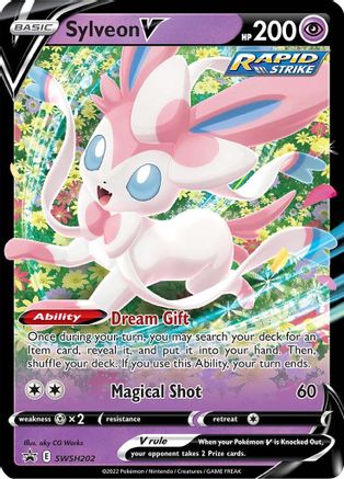 Sylveon V - SWSH202 - SWSH: Sword & Shield Promo Cards #SWSH202