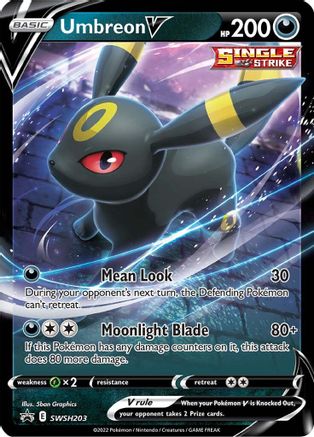 Umbreon V - SWSH203 - SWSH: Sword & Shield Promo Cards #SWSH203
