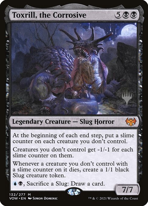 Toxrill, the Corrosive - (pvow Innistrad: Crimson Vow Promos-132p)