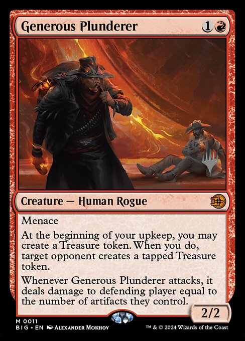 Generous Plunderer - pbig The Big Score Promos - #11p