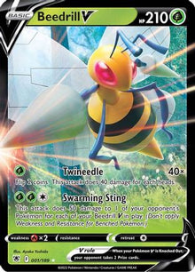 Beedrill V - SWSH10: Astral Radiance #001