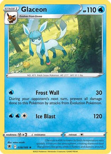Glaceon - SWSH10: Astral Radiance #038