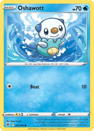 Oshawott - SWSH10: Astral Radiance #041