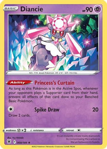 Diancie - SWSH10: Astral Radiance #068