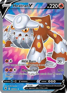 Heatran V (Full Art) - SWSH10: Astral Radiance #165