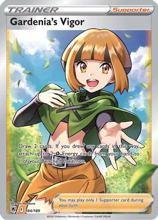 Gardenia's Vigor (Full Art) - SWSH10: Astral Radiance #184