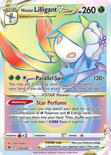 Hisuian Lilligant VSTAR (Secret) - SWSH10: Astral Radiance #190