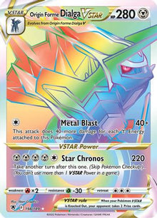Origin Forme Dialga VSTAR - 198/189 (Secret) - SWSH10: Astral Radiance #198