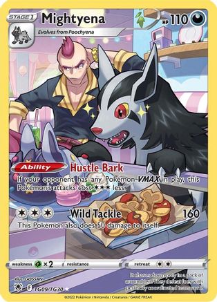 Mightyena - SWSH10: Astral Radiance Trainer Gallery #TG09