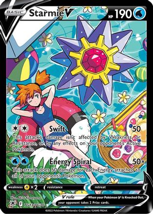 Starmie V - SWSH10: Astral Radiance Trainer Gallery #TG13