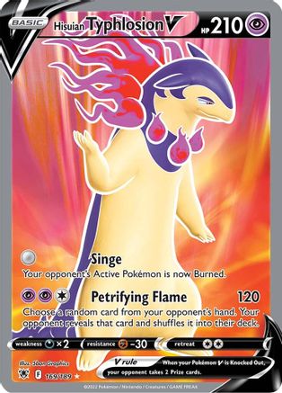 Hisuian Typhlosion V (Full Art) - SWSH10: Astral Radiance #169