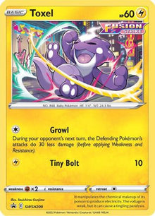 Toxel - SWSH209 - SWSH: Sword & Shield Promo Cards #SWSH209
