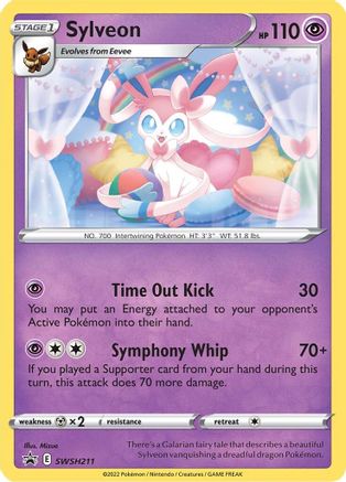 Sylveon - SWSH211 - SWSH: Sword & Shield Promo Cards #SWSH211