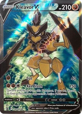 Kleavor V (Full Art) - SWSH248 - SWSH: Sword & Shield Promo Cards #SWSH248