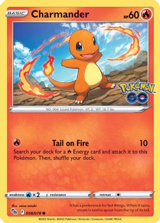 Charmander - Pokemon GO #008
