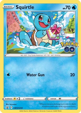 Squirtle - SWSH233 - SWSH: Sword & Shield Promo Cards #SWSH233