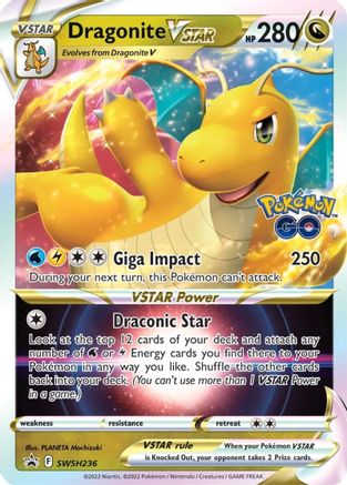 Dragonite VSTAR - SWSH236 - SWSH: Sword & Shield Promo Cards #SWSH236