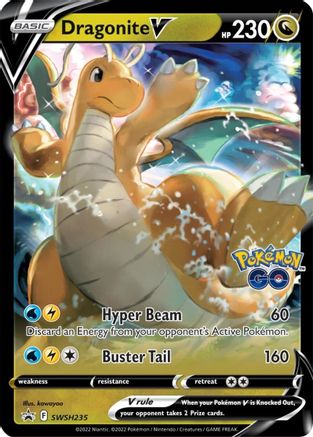 Dragonite V - SWSH235 - SWSH: Sword & Shield Promo Cards #SWSH235