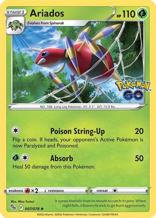 Ariados - Pokemon GO #007